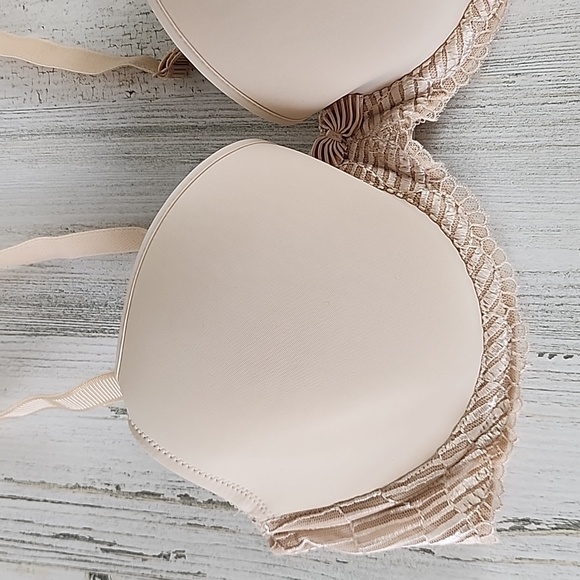 Wacoal tan beige La Femme underwire tshirt bra Size 34D - Picture 3 of 11